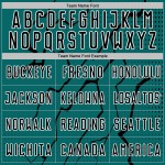 Uniform Black-White Soccer Jersey Lightning Sublimation Sports Custom Teal