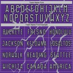 Sublimation Custom Sports Purple Gray-Black Lightning Soccer Jersey Uniform Sublimation Custom Sports Purple Gray-Black Lightning Soccer Jersey Uniform