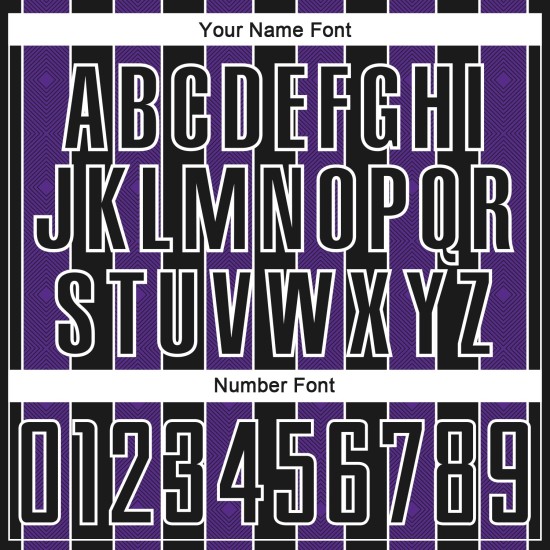 Custom Uniform Purple-White Sublimation Jersey Line Black Pinstripe Soccer Sports Custom Uniform Purple-White Sublimation Jersey Line Black Pinstripe Soccer Sports