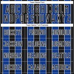 Jersey Blue-White Thunder Line Custom Soccer Pinstripe Uniform Sports Sublimation Black