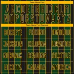 Green-Gold Uniform Custom Jersey Soccer Line Sublimation Black Pinstripe Sports