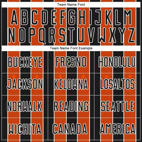 Sublimation Orange-White Jersey Soccer Black Custom Line Pinstripe Uniform Sports