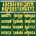 Green Custom Sports Yellow-White Lightning Uniform Jersey Soccer Sublimation