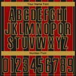 Sublimation Gold Sports Line Jersey Soccer Custom Uniform Red-Old Pinstripe Black