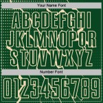 Sublimation Uniform Cream Soccer Green Jersey Lightning Custom Sports