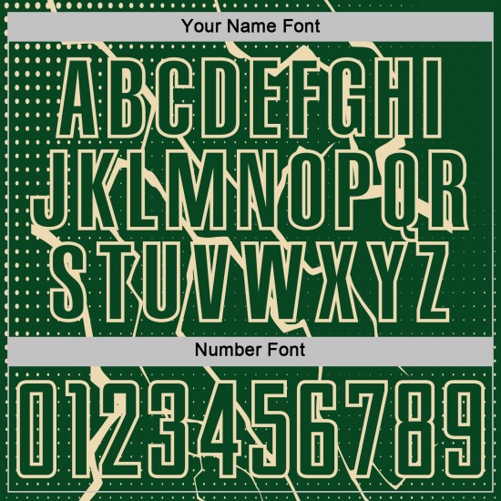 Sublimation Uniform Cream Soccer Green Jersey Lightning Custom Sports