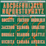 Green Uniform Soccer Lightning Jersey Orange-White Sublimation Sports Kelly Custom