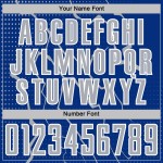 Gray-White Sublimation Royal Sports Jersey Soccer Lightning Custom Uniform