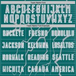 Gray-White Teal Lightning Sublimation Jersey Custom Sports Soccer Uniform