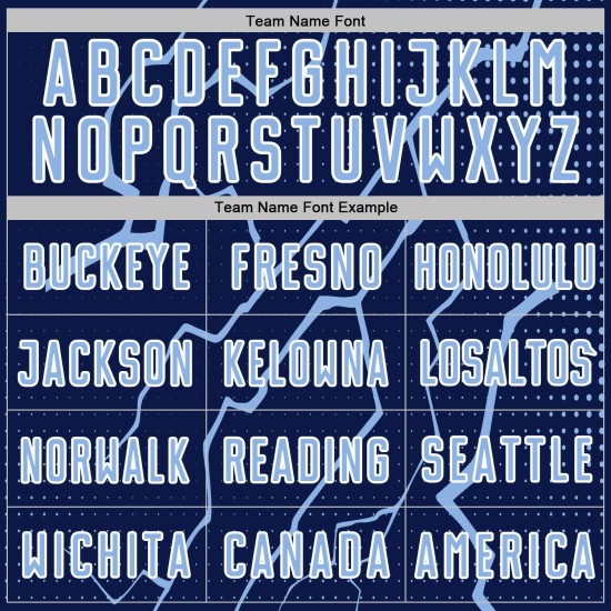 Jersey Sports Uniform Light Sublimation Lightning Navy Custom Soccer Blue-White Jersey Sports Uniform Light Sublimation Lightning Navy Custom Soccer Blue-White