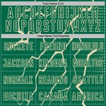 Lightning Sports Green Custom Kelly Cream Uniform Jersey Soccer Sublimation