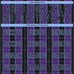 Sports Pinstripe Black Sublimation Uniform Blue Custom Purple-Light Jersey Soccer Line