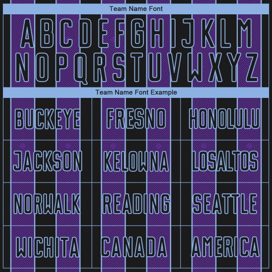 Sports Pinstripe Black Sublimation Uniform Blue Custom Purple-Light Jersey Soccer Line