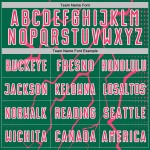 Uniform Green Custom Soccer Pink-White Neon Sports Kelly Sublimation Jersey Lightning Uniform Green Custom Soccer Pink-White Neon Sports Kelly Sublimation Jersey Lightning