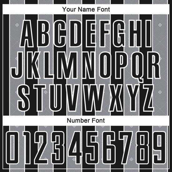 Pinstripe Black Jersey Soccer Sublimation Gray-White Uniform Line Custom Sports