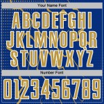 Sublimation Soccer Jersey Sports Old Royal Gold-White Lightning Uniform Custom Sublimation Soccer Jersey Sports Old Royal Gold-White Lightning Uniform Custom