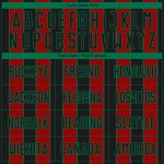 Jersey Green Black Custom Soccer Uniform Line Sublimation Red-Kelly Sports Pinstripe