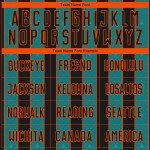 Sports Custom Sublimation Line Soccer Teal-Orange Uniform Pinstripe Black Jersey