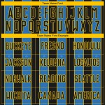 Jersey Blue-Yellow Uniform Black Pinstripe Soccer Powder Line Sublimation Sports Custom Jersey Blue-Yellow Uniform Black Pinstripe Soccer Powder Line Sublimation Sports Custom