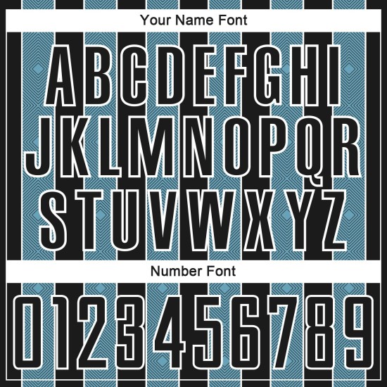 Blue-White Line Shadow Jersey Sports Pinstripe Black Sublimation Custom Uniform Soccer
