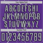 Sublimation Custom Sports Purple Gray-Black Lightning Soccer Jersey Uniform Sublimation Custom Sports Purple Gray-Black Lightning Soccer Jersey Uniform