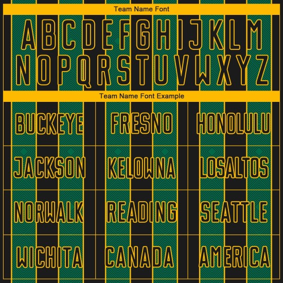 Sports Green-Gold Line Kelly Soccer Custom Jersey Sublimation Uniform Black Pinstripe