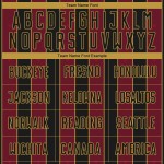 Black Jersey Custom Uniform Soccer Gold Crimson-Old Sublimation Sports Line Pinstripe Black Jersey Custom Uniform Soccer Gold Crimson-Old Sublimation Sports Line Pinstripe