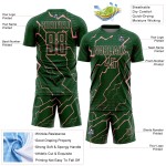 Pink Green Uniform Soccer Jersey Lightning Custom Medium Sports Sublimation