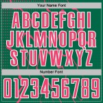 Uniform Green Custom Soccer Pink-White Neon Sports Kelly Sublimation Jersey Lightning Uniform Green Custom Soccer Pink-White Neon Sports Kelly Sublimation Jersey Lightning