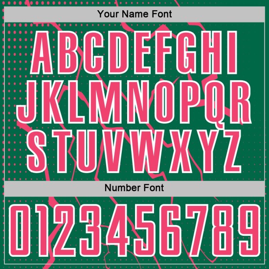 Uniform Green Custom Soccer Pink-White Neon Sports Kelly Sublimation Jersey Lightning Uniform Green Custom Soccer Pink-White Neon Sports Kelly Sublimation Jersey Lightning