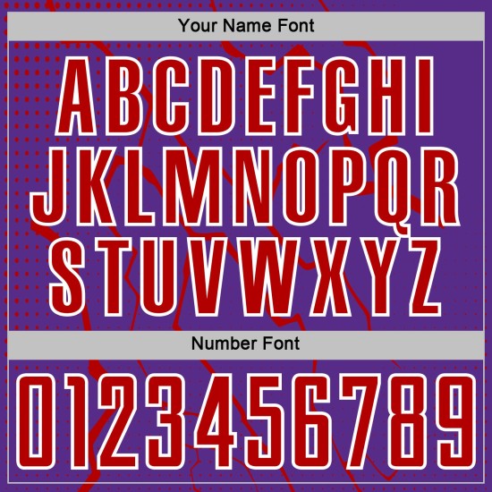 Lightning Jersey Custom Uniform Sublimation Soccer Purple Red-White Sports Lightning Jersey Custom Uniform Sublimation Soccer Purple Red-White Sports