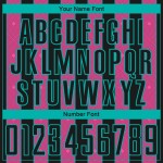 Soccer Uniform Pink-Aqua Black Pinstripe Sports Jersey Sublimation Custom Line