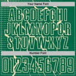 Lightning Sports Green Custom Kelly Cream Uniform Jersey Soccer Sublimation