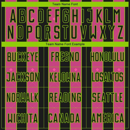 Sublimation Jersey Custom Line Black Pinstripe Sports Soccer Green Pink-Neon Uniform Sublimation Jersey Custom Line Black Pinstripe Sports Soccer Green Pink-Neon Uniform